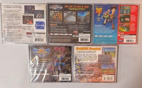 5 Sega Dreamcast Games Lot - NEW, NIB, Sealed - Toy Story 2, Buzz Lightyear