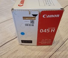 Canon 045 H Cyan Blue HIGH YIELD Toner Cartridge 1245C001 NIB PAID 135