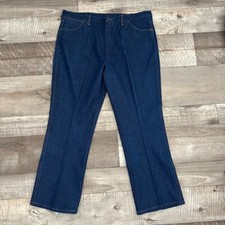 Vintage Wrangler Jeans Men's 42 X 32 Actual 4030 Cowboy Cut Regular Fit USA