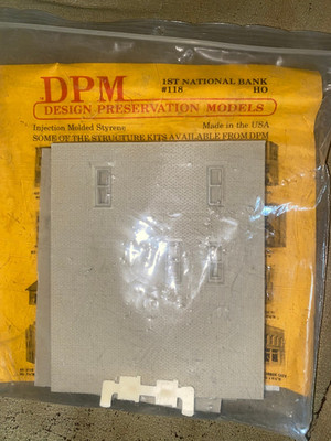 HO Gauge Building, DPM #118 First National Bank, Made in USA