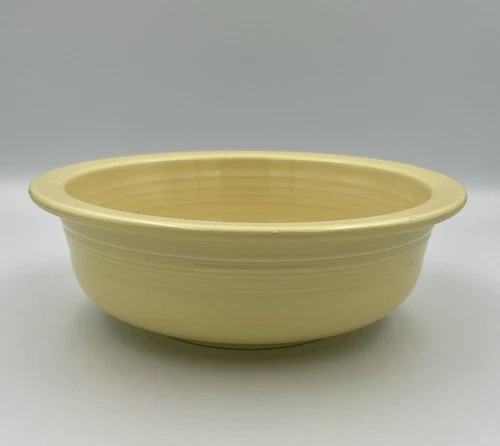 FIESTAWARE Homer Laughlin Classic Rim Large Serving Bowl 40oz Yellow Fiesta USA