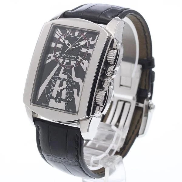 Chopard — Chopard Classic Dualtech 168468-3001 38mm SS Black Dial Automatic Watch #C3979