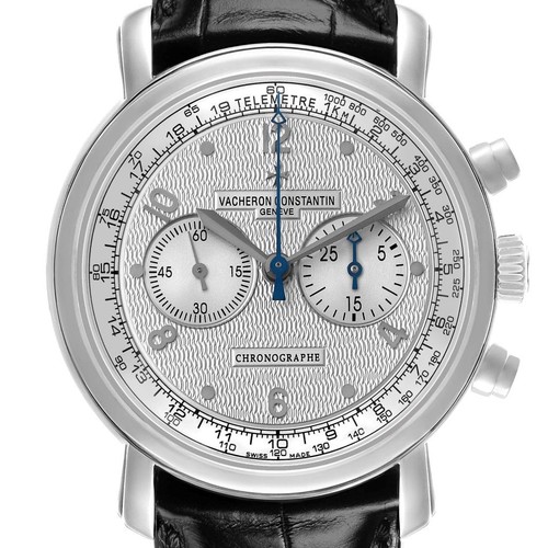 Vacheron Constantin Malte White Gold Chronograph Mens Watch 47120