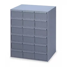 Durham Mfg 006-95 Prime Cold Rolled Steel, Drawer Bin Cabinet, 12 1/4 In D X 21