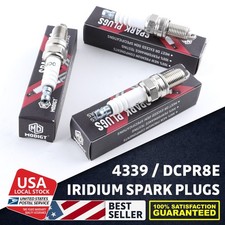 3pcs New High Quality Iridium Standard Spark Plugs 4339 Dcpr8e For Bmw E46 Z3 3pcs New High Quality Iridium Standard Spark Plugs 4339 Dcpr8e For Bmw E46 Z3