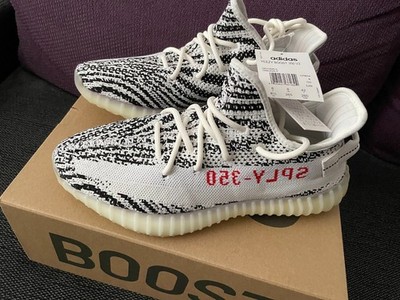 adidas Yeezy Boost 350 V2 Zebra 42 US8.5 Neu Schuhe Sneaker CP9654 2018