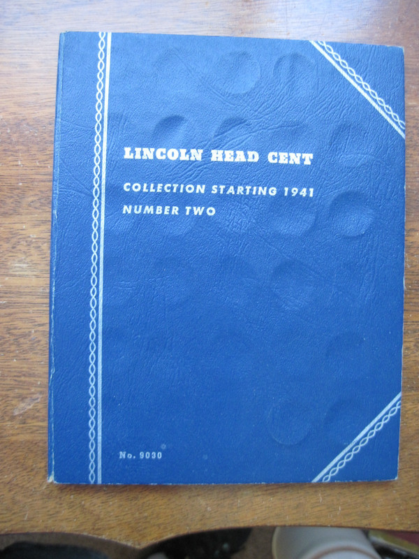 Lincoln Head Cent Complete Collection Starting 1941 Whitman Book Number Two