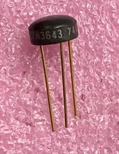 Signetics NPN transistor 2N3643  package TO-106