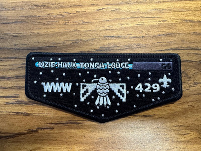 OA 429 Dzie Hauk Tonga Lodge Section G6 Star Wars Conclave 80 Made