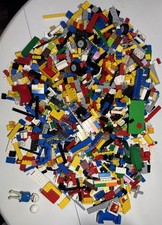 Lego 3 LBS Random Pieces Plates Building Blocks Bulk Lot With Lego Storage Box