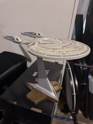 Star Trek Enterprise NCC-1701-E Ship with Shuttle And Display Stand