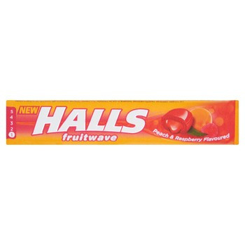 Halls Fruitwave Pfirsich&Raspberry 45G | eBay