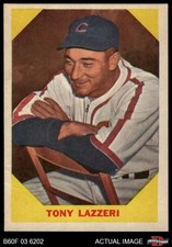 1960 Fleer #31 Tony Lazzeri Cubs / Yankees HOF 4 - VG/EX