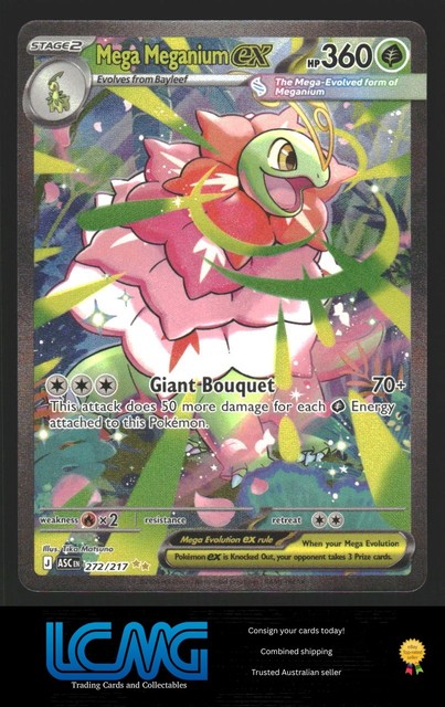 Mega Meganium Ex #272 (Ascended Heroes)