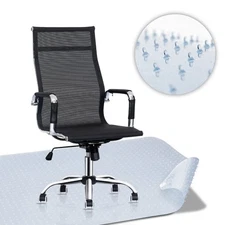 Mesh Management Chair + Protector Chair MAT, High-Back Executive Guest Task C...