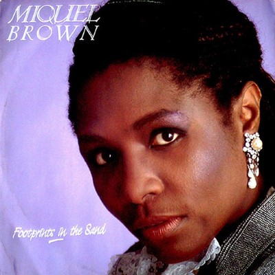 Miquel Brown - Footprints In The Sand - gebrauchte Vinyl Schallplatte 12 - G5628z