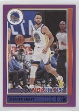2021-22 Panini NBA Hoops Purple Stephen Curry #18 1m7