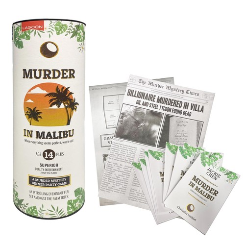Murder in Malibu Murder Mystery - Games & Hobbies