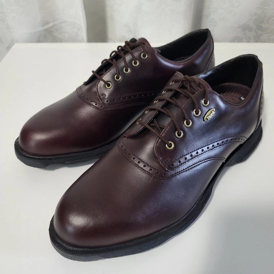 Etonic Comfort Men's Golf Shoes Performance Activewear Sz 12M Brown - Image 4 of 4