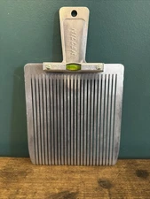 Miller Flat-Top Comb vintage USA barber comb with level Patent Pend. Trenton NJ