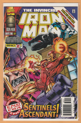 Iron Man #332 - Onslaught - Last Issue - NM | eBay