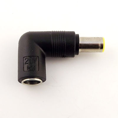 RIIEYOCA Adattatore Di Alientazione CC, Adattatore CC Con Angolo Di 90 Gradi Da 4,5 X 3,0 - Foto 3