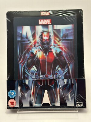 Ant Man 3D Bluray Steelbook w/ Lenticular Magnet Zavvi UK Marvel