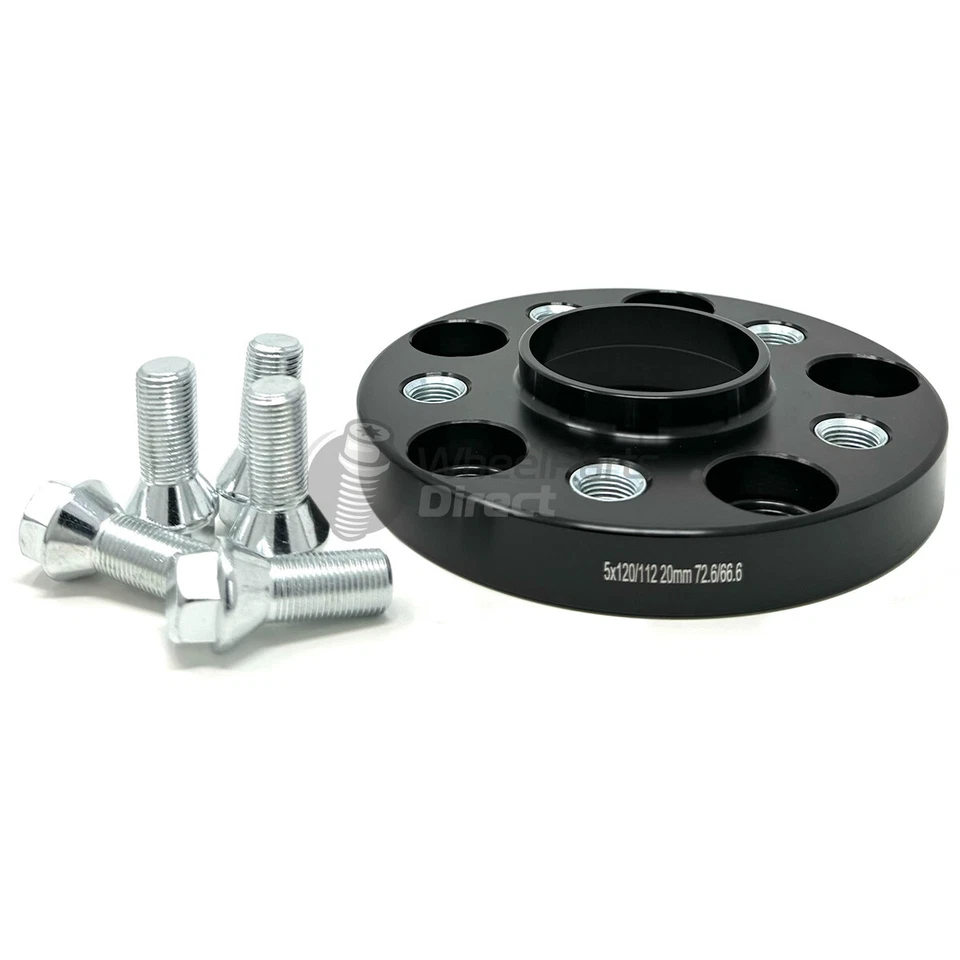 Adapters 5x120 72.6 Car to 5x112 66.6 Wheel 20mm for BMW 5 Series [F10] 10-16 - Image 3 of 4