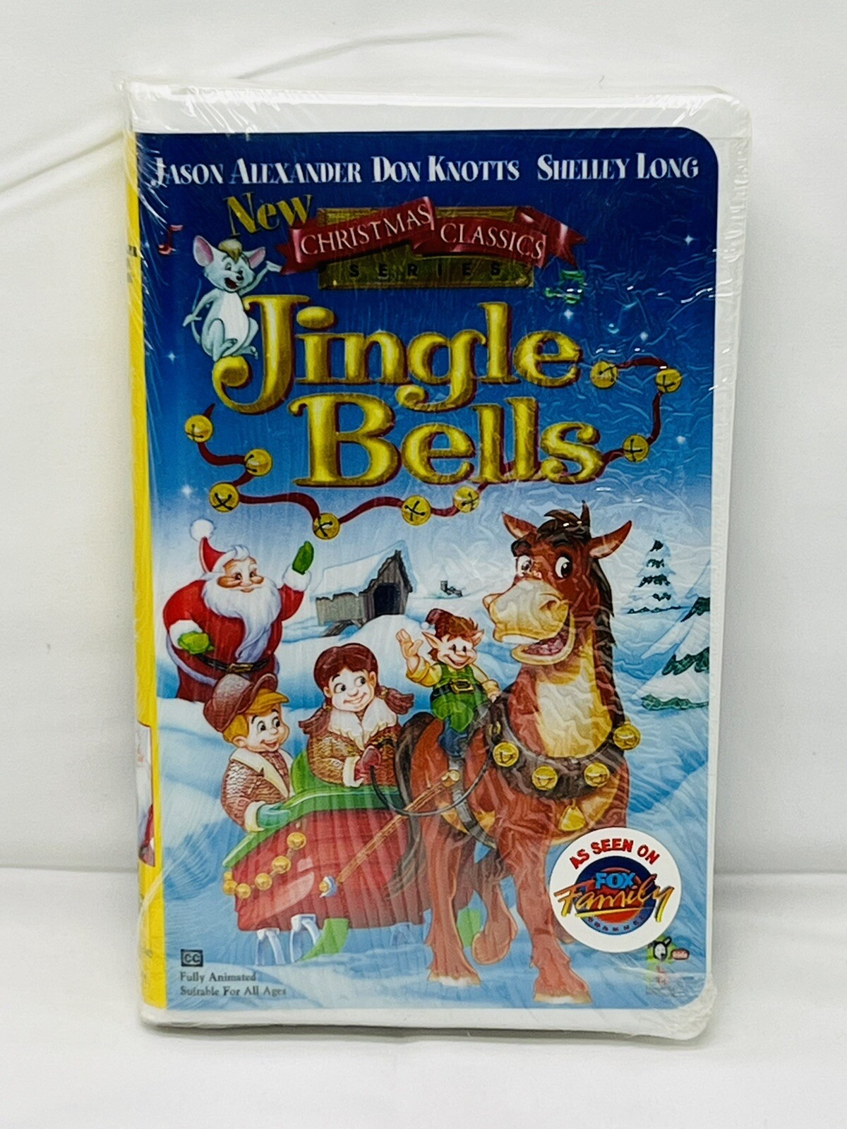 Jingle Bells New Christmas Classics Animated VHS Clamshell 1999 New