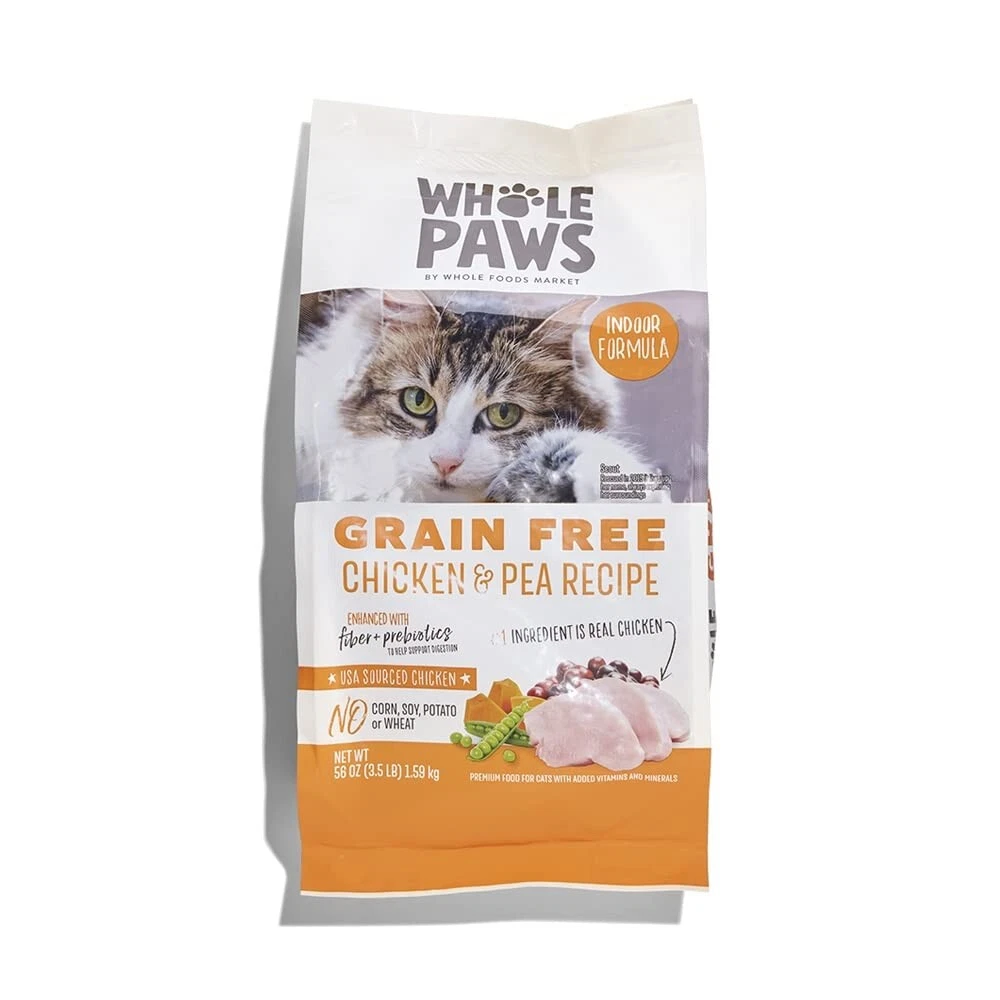 Whole grain top cat food