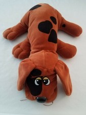 Vintage 1985 Large Pound Puppies 18  Brown W/ BLACK SPOTS Tonka Toys DIRT STAIN