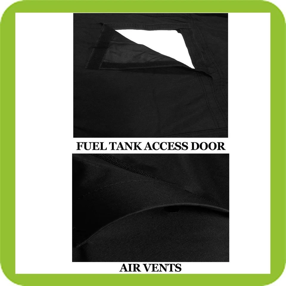 Black Snowmobile Cover fits Models: Arctic Cat ZL 580 ESR EFI 2000 - Image 2 of 4