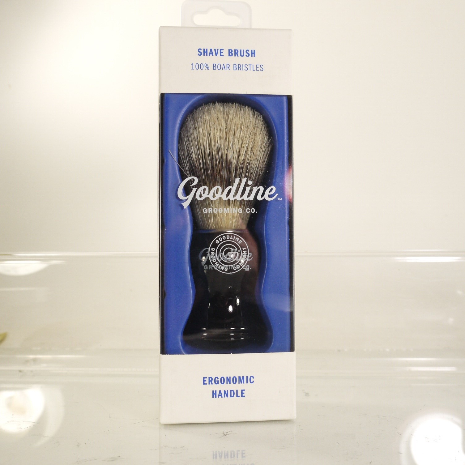 Goodline Shave Brush 100 Boar Bristles & Ergonomic Handle SEALED eBay