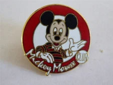 Disney Trading Pin 27432 Mickey Mouse Club - Mickey in Red and Black Rugby Shirt