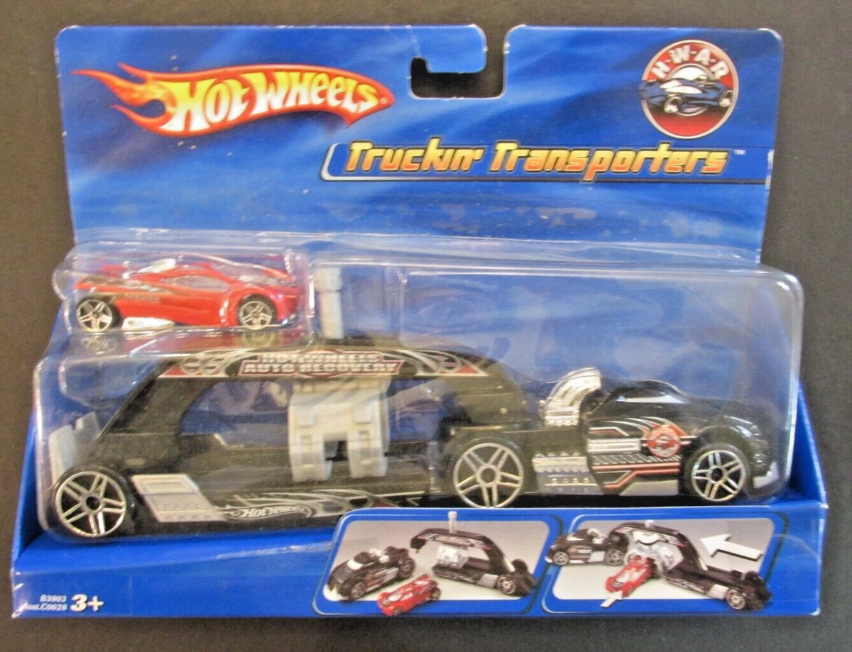ミニカー Hot Wheels Truckin' Transporters Hot Wheels 2005 Truckin Transporters Hot Wheels Auto Recovery Red