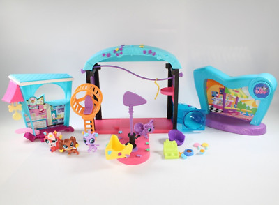 Littlest Pet Shop LPS Spielsets Konvolut Fun Park, Sweetest Bakery, Haus, Figuren