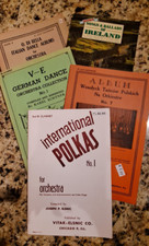 Vintage ETHNIC MUSIC POLISH, ITALIAN, IRISH, GERMAN etc. Drop Down Menu