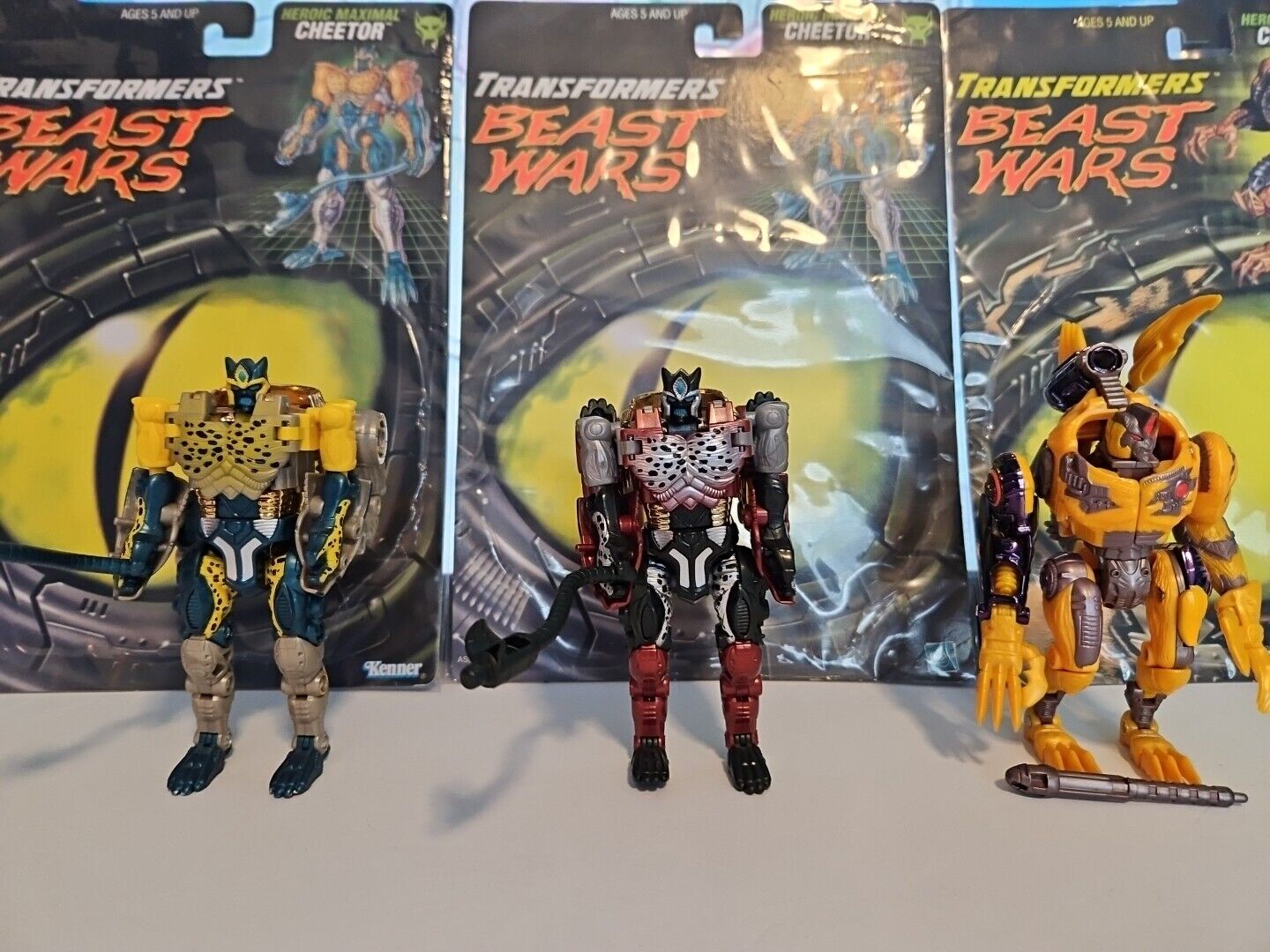 Transformers Beast Wars Cheetor Lot Complete No Reserve 