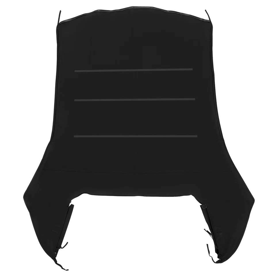 For Mercedes-Benz CLK320 CLK350 2004-2009 Convertible Soft Top Replacement Black - Image 3 of 4