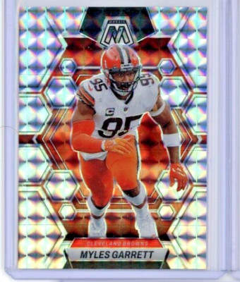 2023 Panini Mosaic Mosaic Prizm #51 Myles Garrett - Cleveland