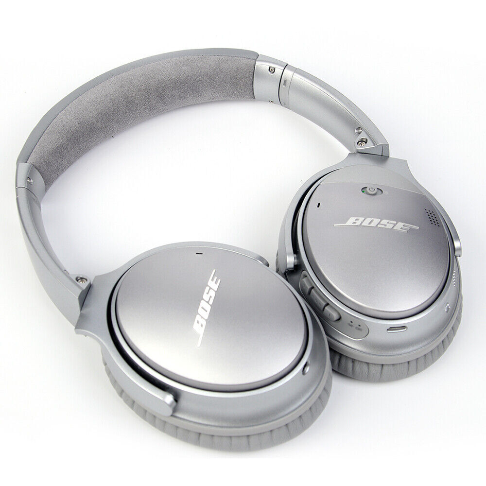 Bose QuietComfort 35 Series QC35 II Wireless Noise-Cancelling Headphones -Silver