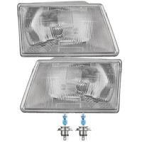 Halogen Scheinwerfer Set Rechts & Links H4 FüR Peugeot 309 II I Inklusive Lampen