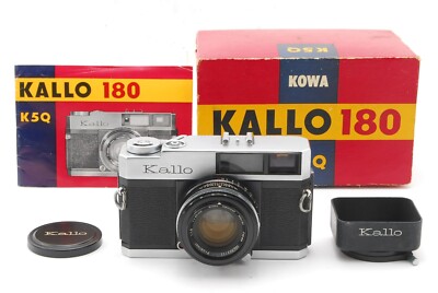 N MINT+++BOXED】Kowa Kallo 35mm Film Camera 180 k5q 45mm f/1.8