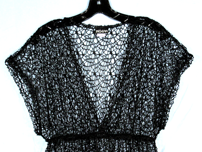 INGEAR See-Through Sheer Lace BLACK SWIMSUIT COVER-UP SHIFT DRESS Pool Beach S/M | eBay INGEAR See-Through Sheer Lace BLACK SWIMSUIT COVER-UP SHIFT DRESS Pool Beach S/M | eBay