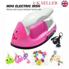 Portable Mini Electric Iron Craft Clothes Sewing Supplies For Adult Travel UK