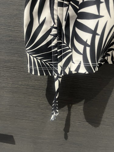 Bravissimo Palma Tankini Top Underwired Black & White Palm Leaf Print 34D BNWT - Picture 8 of 12