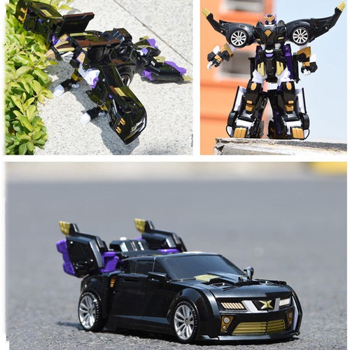 7" MINIFORCE X RAY Ranger Hawk Mecha Vehicle Transforming Robot Machine Car Toy - Picture 8 of 13