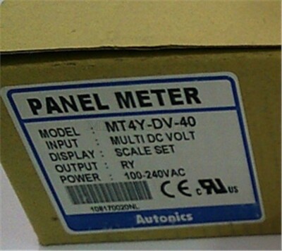 Autonics MT4Y-DV-40 Multifunction Panel Meter Brand New yl