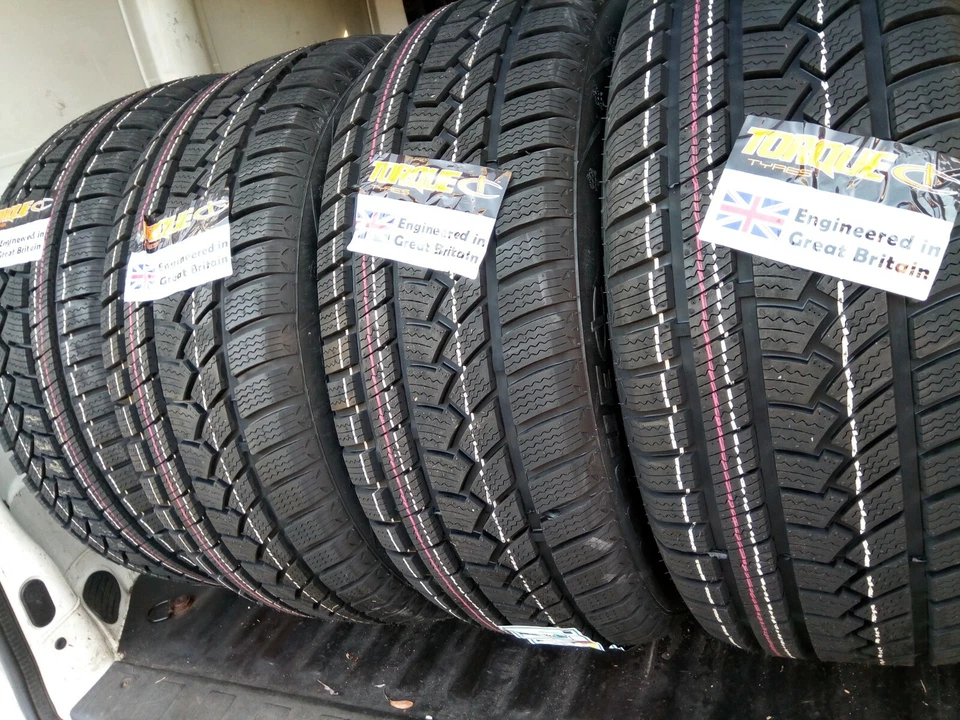4x Winterreifen 235/55 R17 103H Mercedes GLK GLC NEU - Bild 2 von 4