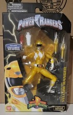 Bandai Mighty Morphin Power Rangers Legacy Yellow Ranger Metallic Ltd Edition 